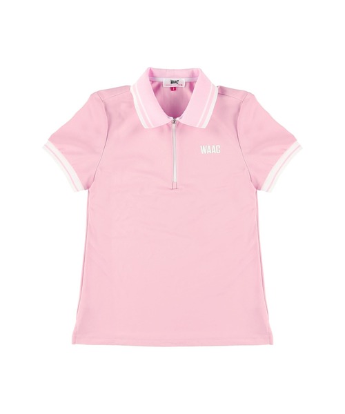 セール】《WAAC》【吸汗・速乾素材】WOMENS 鹿の子 半袖シャツ 