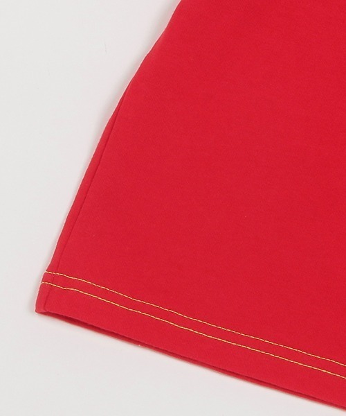 X-girl Stages（エックスガールステージス）の「メタリックロゴ配色半袖Tシャツ（Tシャツ/カットソー・キッズ・ブラック/パープル/レッド・80ｃｍ/90cm/110cm/100cm/120cm/130cm/140cm）」の9枚目の写真