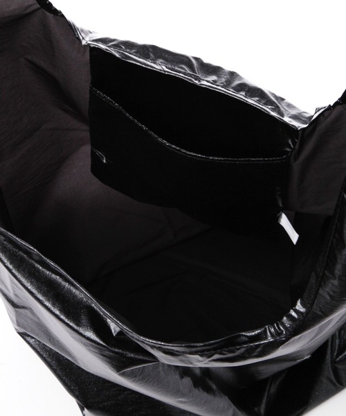 GLOBAL WORK Smile Seed Store（グローバルワーク スマイルシードストア）の「シャイニーマルシェバッグ/117933（トートバッグ・レディース・ライトグレー/イエロー系その他2/オフホワイト/ブラック・FREE）」の10枚目の写真