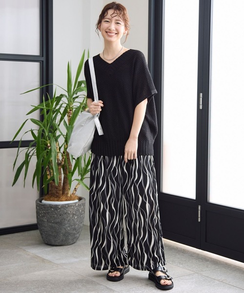 LEPSIM（レプシィム）の「フェイクレザーメタリックハンドルショルダー　113000（ショルダーバッグ・レディース・シルバー/アイボリー/ブラック・ONE SIZE）」の20枚目の写真