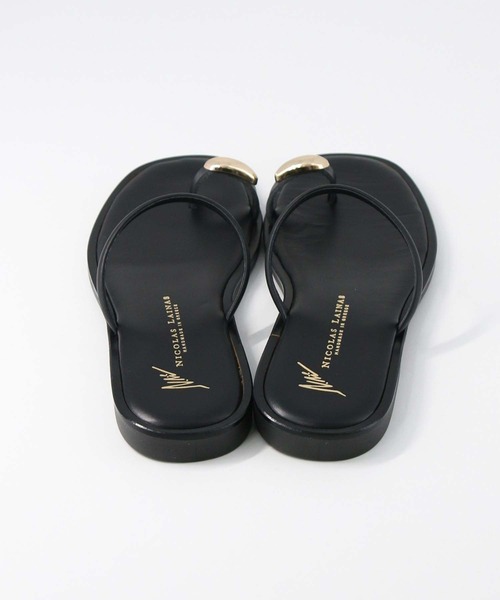 Gready Brilliant（グレディブリリアン）の「ＮＬリングフラットサンダル（サンダル・レディース・ブラック・37/38）」の8枚目の写真