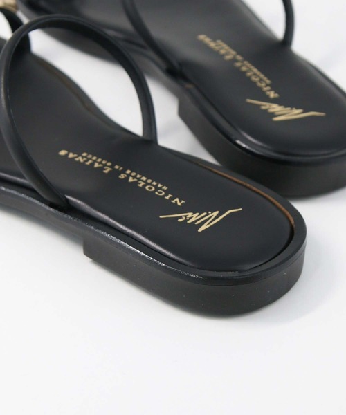 Gready Brilliant（グレディブリリアン）の「ＮＬリングフラットサンダル（サンダル・レディース・ブラック・37/38）」の11枚目の写真