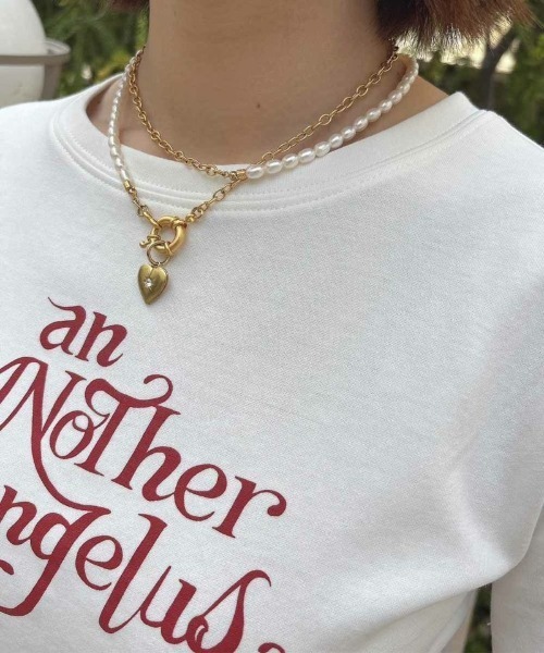 an another angelus(アンアナザーアンジェラス)の「パリジェンヌアソートプリントT/ananotherangelus(Tシャツ/カットソー・レディース・ブラック/レッド/ホワイト×ブラック・FREE)」の4枚目の写真