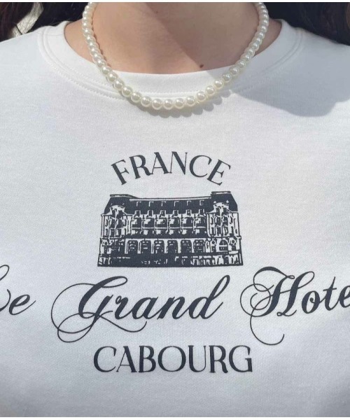 an another angelus(アンアナザーアンジェラス)の「パリジェンヌアソートプリントT/ananotherangelus(Tシャツ/カットソー・レディース・ブラック/レッド/ホワイト×ブラック・FREE)」の19枚目の写真