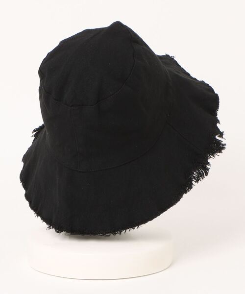 TONE SELECT GOODS(トーンセレクトグッズ)の「pur chouchou/フリンジバケットハット P4268(ハット・レディース・アイボリー/ブラック・FREE)」の8枚目の写真