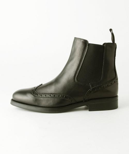 BOEMOS（ボエモス）の「BOEMOSメダリオンサイドゴアブーツ/BCBOEMOS MDLN SIDEGOA◆（ブーツ・レディース・ブラック・37/38/35/36）」の3枚目の写真