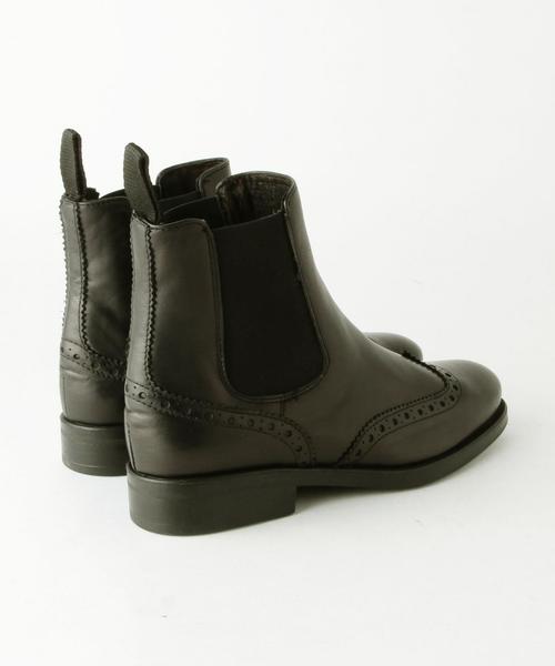 BOEMOS（ボエモス）の「BOEMOSメダリオンサイドゴアブーツ/BCBOEMOS MDLN SIDEGOA◆（ブーツ・レディース・ブラック・37/38/35/36）」の5枚目の写真