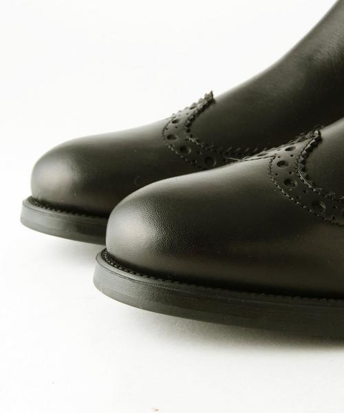 BOEMOS（ボエモス）の「BOEMOSメダリオンサイドゴアブーツ/BCBOEMOS MDLN SIDEGOA◆（ブーツ・レディース・ブラック・37/38/35/36）」の6枚目の写真