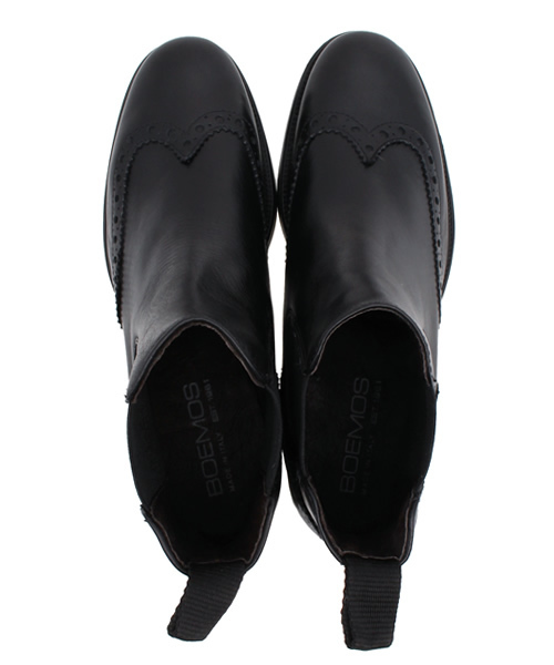 BOEMOS（ボエモス）の「BOEMOSメダリオンサイドゴアブーツ/BCBOEMOS MDLN SIDEGOA◆（ブーツ・レディース・ブラック・37/38/35/36）」の10枚目の写真