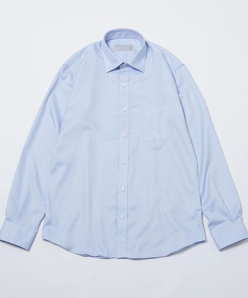 MEN'S MELROSE（メンズメルローズ）の「ワイドカラードレスシャツ（シャツ/ブラウス・メンズ・ホワイト系その他/ブルー/ホワイト系その他2/ピンク・4/3/2/5）」の9枚目の写真