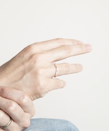 Magine（マージン）の「SV925 WAVE RING 1.5mm 16-17号:ウェーブ シルバー リング（リング）」