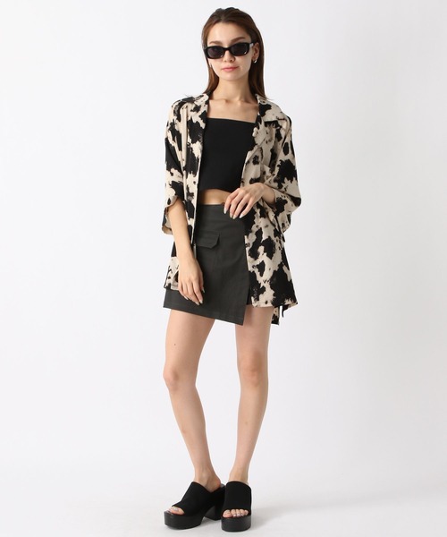 FOREVER 21(フォーエバー トゥエンティーワン)の「【2024SS】ラップカーゴスカートパンツ(カーゴパンツ・レディース・ブラック/グリーン・SMALL/MEDIUM)」の17枚目の写真