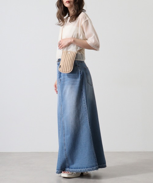 ROOTOTE(ルートート)の「ルートート キルティング縦型ミニショルダーBAG(ショルダーバッグ・レディース・セージグリーン/サンドベージュ/ピンク/アッシュグレー/ライトパープル/スミクロ・F)」の16枚目の写真