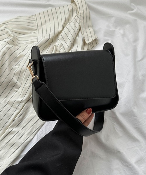 TONE SELECT GOODS（トーンセレクトグッズ）の「urbanfemine./PUショルダーバッグ U7293（ショルダーバッグ・レディース・ブルー/ブラック/ホワイト/ベージュ・FREE）」の7枚目の写真