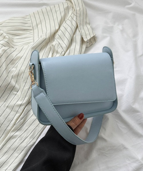 TONE SELECT GOODS（トーンセレクトグッズ）の「urbanfemine./PUショルダーバッグ U7293（ショルダーバッグ・レディース・ブルー/ブラック/ホワイト/ベージュ・FREE）」の9枚目の写真