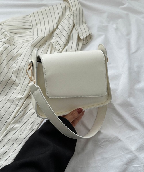 TONE SELECT GOODS（トーンセレクトグッズ）の「urbanfemine./PUショルダーバッグ U7293（ショルダーバッグ・レディース・ブルー/ブラック/ホワイト/ベージュ・FREE）」の12枚目の写真