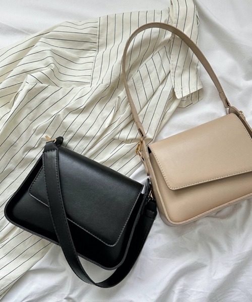 TONE SELECT GOODS（トーンセレクトグッズ）の「urbanfemine./PUショルダーバッグ U7293（ショルダーバッグ・レディース・ブルー/ブラック/ホワイト/ベージュ・FREE）」の16枚目の写真