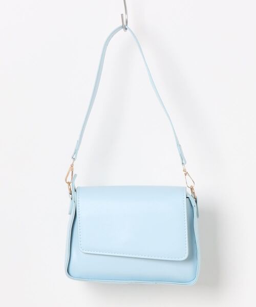 TONE SELECT GOODS（トーンセレクトグッズ）の「urbanfemine./PUショルダーバッグ U7293（ショルダーバッグ・レディース・ブルー/ブラック/ホワイト/ベージュ・FREE）」の19枚目の写真