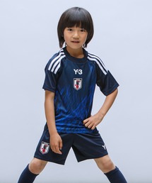 サッカー日本代表ホームレプリカユニフォーム　キッズY-3 adidas Kemari87 KISHISPO / キッズ アディダス サッカー日本代表 2024