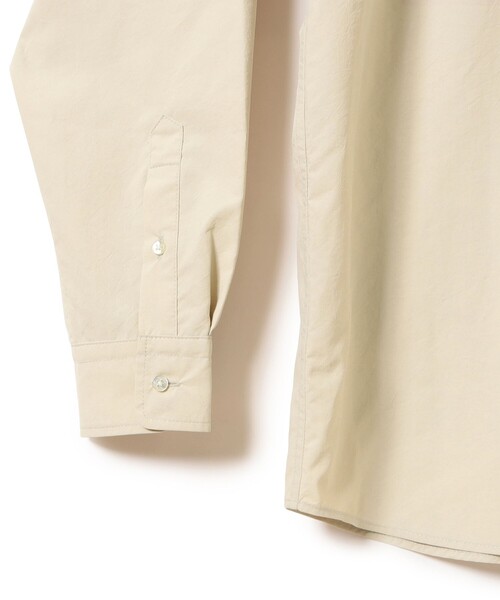 B:MING by BEAMS（ビーミングバイビームス）の「リラックスフィット ライトポリ レギュラーカラー シャツ（シャツ/ブラウス・メンズ・サックスブルー/ベージュ・SMALL/X-LARGE/LARGE/MEDIUM）」の18枚目の写真
