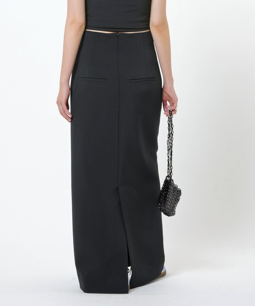 AP STUDIO（エーピーストゥディオ）の「ハイウエストペンシルスカート（スカート・レディース・ブラック・34/36/38）」の4枚目の写真