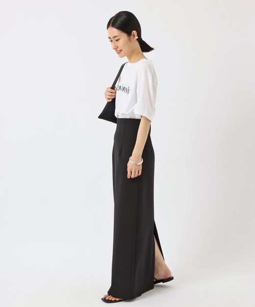 AP STUDIO（エーピーストゥディオ）の「ハイウエストペンシルスカート（スカート・レディース・ブラック・34/36/38）」の22枚目の写真