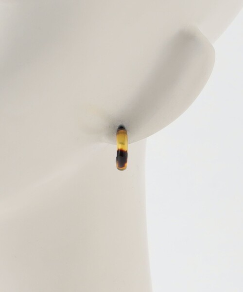 Steven Alan＜大澤鼈甲＞HOOP EARRINGS SMALL/ピアス Steven Alan（スティーブンアラン）の「＜大澤鼈甲＞HOOP