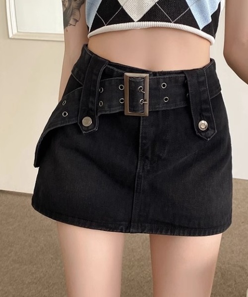 Achic(アシック)の「迷彩柄サマースタンダードハイウェスト(スカート・レディース・ブラック/ブラウン/カーキ/ブルー/ブラック系・L/M/S)」の21枚目の写真