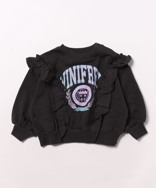 Life Support Products（ライフサポートプロダクツ）の「ボリュームフリルスウェット（スウェット・キッズ・レッド/チャコール/イエロー/ラベンダー・80/90/95/100/110/120/130/140/150）」の14枚目の写真