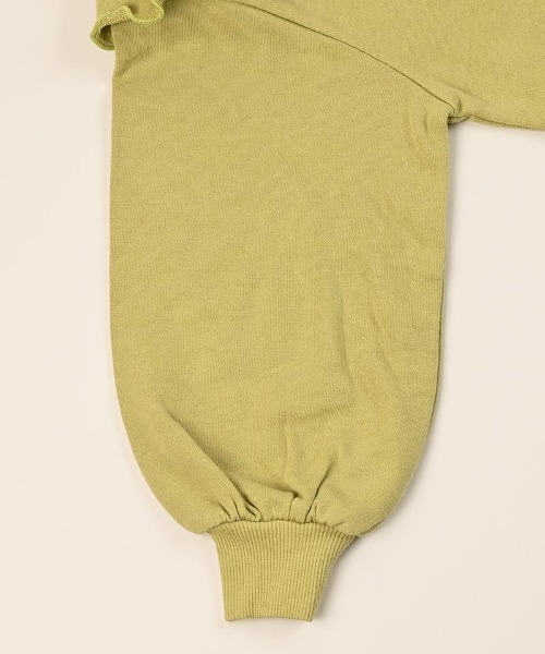 Life Support Products（ライフサポートプロダクツ）の「ボリュームフリルスウェット（スウェット・キッズ・レッド/チャコール/イエロー/ラベンダー・80/90/95/100/110/120/130/140/150）」の8枚目の写真