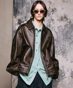 【超美品】TOGA 15ss シャツジャケット　ブルゾン 超美品】TOGA 15ss シャツジャケット ブルゾン TOGA(トーガ)の通販