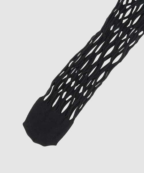 ROPE'（ロペ）の「【Pierre Mantoux】SVETLA（ビックネットソックス）（ソックス/靴下・レディース・ブラック・FREE）」の4枚目の写真
