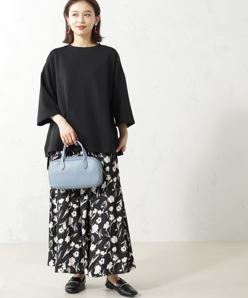 FOUND GOOD(ファウンドグッド)の「ライトポンチBIGPO/7S(Tシャツ/カットソー・レディース・ブラック/ホワイト系5/ブルー系2/ベージュ・L/M/S)」の2枚目の写真