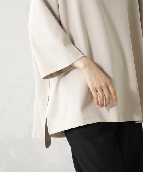 FOUND GOOD(ファウンドグッド)の「ライトポンチBIGPO/7S(Tシャツ/カットソー・レディース・ブラック/ホワイト系5/ブルー系2/ベージュ・L/M/S)」の16枚目の写真