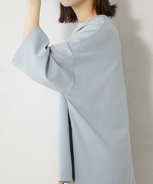 FOUND GOOD(ファウンドグッド)の「ライトポンチBIGPO/7S(Tシャツ/カットソー・レディース・ブラック/ホワイト系5/ブルー系2/ベージュ・L/M/S)」の19枚目の写真