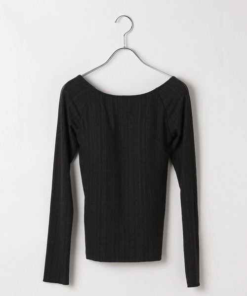 bijorie（ビジュリィ）の「【bijorie】カップ付きロングスリーブ／NEW BASIC （アルガンオイル配合）（その他アンダーウェア/インナー・レディース・ブラック/カーキ/オフホワイト・MEDIUM/LARGE/LG）」の8枚目の写真