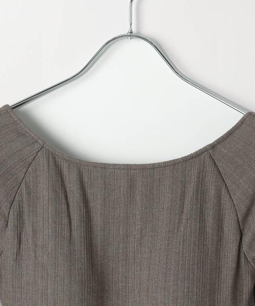 bijorie（ビジュリィ）の「【bijorie】カップ付きロングスリーブ／NEW BASIC （アルガンオイル配合）（その他アンダーウェア/インナー・レディース・ブラック/カーキ/オフホワイト・MEDIUM/LARGE/LG）」の10枚目の写真