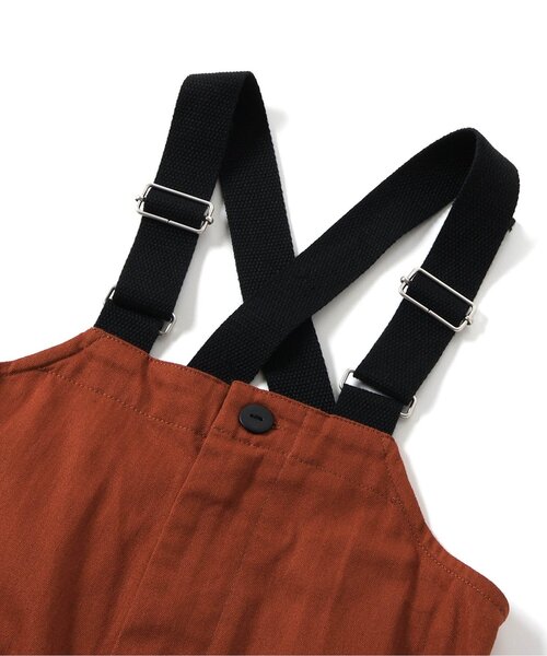 BREEZE（ブリーズ）の「カーゴポケットサロペット（サロペット/オーバーオール・キッズ・ブラック/ブラウン・90/100/110/120/80）」の19枚目の写真