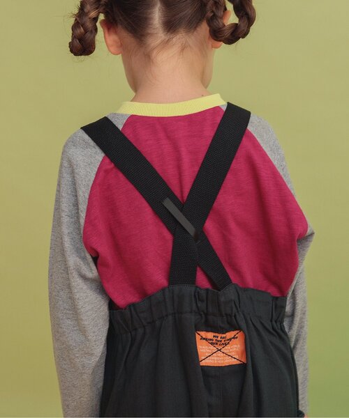 BREEZE（ブリーズ）の「カーゴポケットサロペット（サロペット/オーバーオール・キッズ・ブラック/ブラウン・90/100/110/120/80）」の21枚目の写真