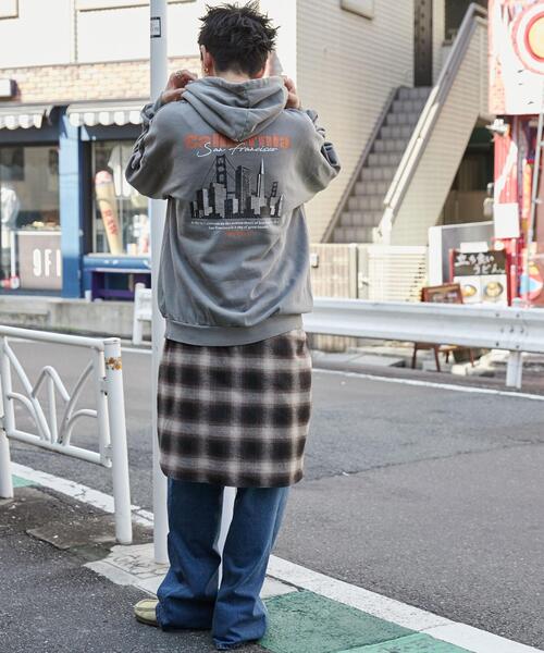 WEGO（ウィゴー）の「WEGO/ピグメントグラフィックプルパーカー（パーカー・メンズ・その他4/その他1/その他2/その他3/その他5/その他6・MEDIUM/LARGE）」の10枚目の写真