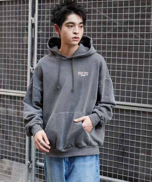 WEGO（ウィゴー）の「WEGO/ピグメントグラフィックプルパーカー（パーカー・メンズ・その他4/その他1/その他2/その他3/その他5/その他6・MEDIUM/LARGE）」の11枚目の写真