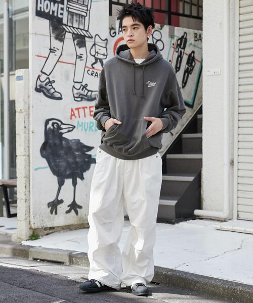 WEGO（ウィゴー）の「WEGO/ピグメントグラフィックプルパーカー（パーカー・メンズ・その他4/その他1/その他2/その他3/その他5/その他6・MEDIUM/LARGE）」の18枚目の写真