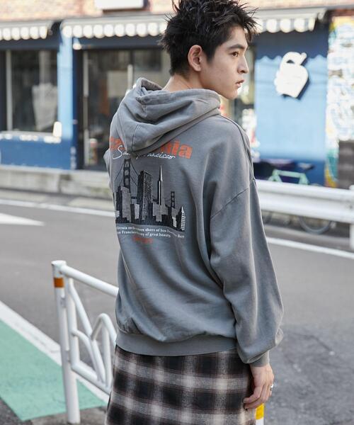 WEGO（ウィゴー）の「WEGO/ピグメントグラフィックプルパーカー（パーカー・メンズ・その他4/その他1/その他2/その他3/その他5/その他6・MEDIUM/LARGE）」の19枚目の写真