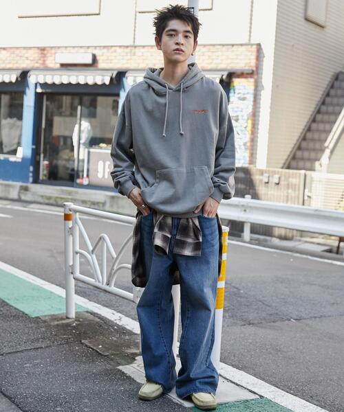 WEGO（ウィゴー）の「WEGO/ピグメントグラフィックプルパーカー（パーカー・メンズ・その他4/その他1/その他2/その他3/その他5/その他6・MEDIUM/LARGE）」の21枚目の写真