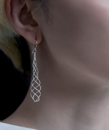 【YArKA/ヤーカ】spiral sway earing(pierce)[krke] / 繰り返す螺旋ピアス