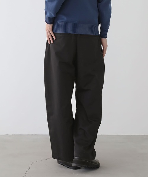 n'OrLABEL(ノアールレーベル)の「ツイルワイドパンツ(スラックス・メンズ・ブラック/グレー・M/L)」の10枚目の写真
