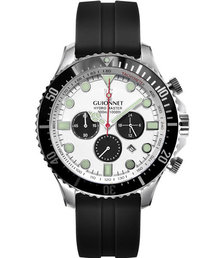 GUIONNET | GUIONNET HYDROMASTER 300M防水クロノ PG-HM44 メンズ 腕時計(アナログ腕時計)
