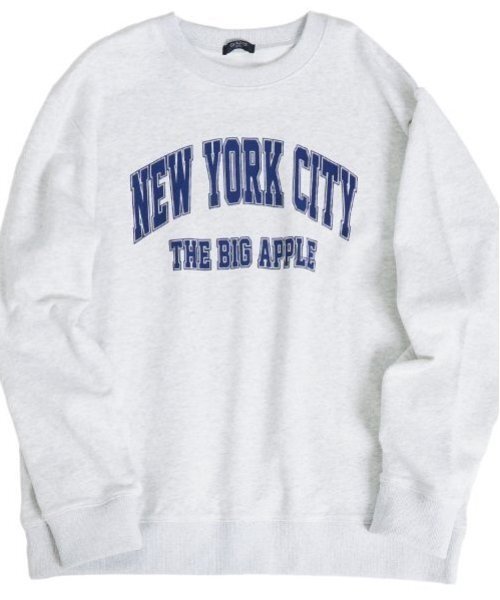 GLAZOS（グラソス）の「【大人向けサイズあり】【プチプラ】アソートフロントプリントトレーナー（スウェット・キッズ・ブラック/レッド/グリーン/オートミール/パープル/ブラウン・S/M/L/LL）」の3枚目の写真