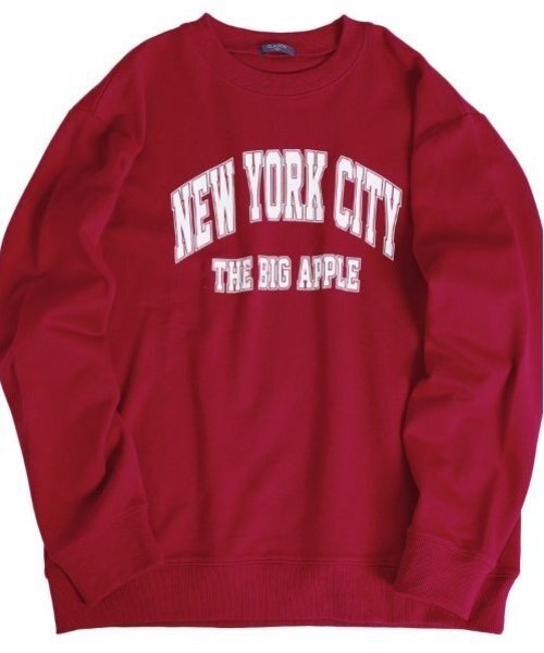 GLAZOS（グラソス）の「【大人向けサイズあり】【プチプラ】アソートフロントプリントトレーナー（スウェット・キッズ・ブラック/レッド/グリーン/オートミール/パープル/ブラウン・S/M/L/LL）」の18枚目の写真