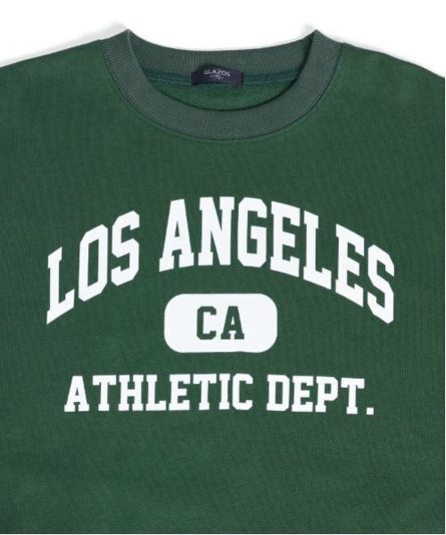 GLAZOS（グラソス）の「【大人向けサイズあり】【プチプラ】アソートフロントプリントトレーナー（スウェット・キッズ・ブラック/レッド/グリーン/オートミール/パープル/ブラウン・S/M/L/LL）」の12枚目の写真